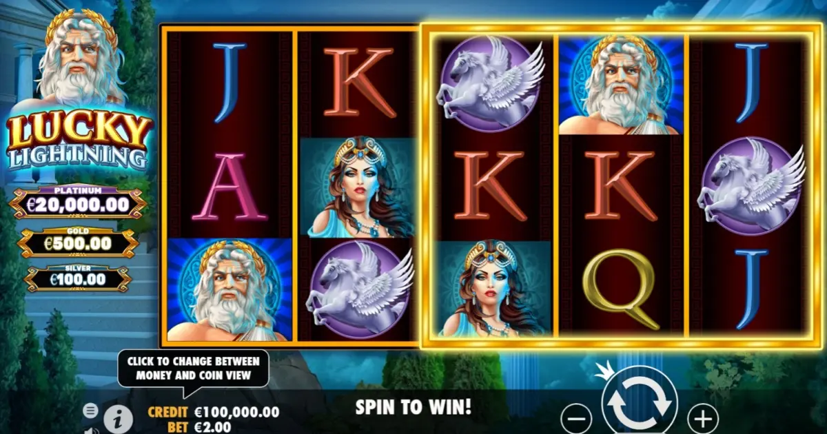 Lucky Lightning Slot — screenshot