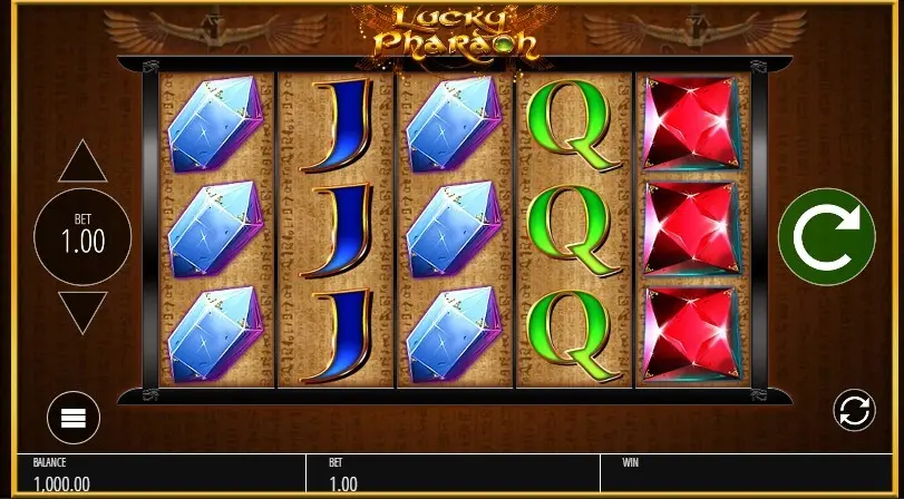 Lucky Pharaoh Slot — screenshot