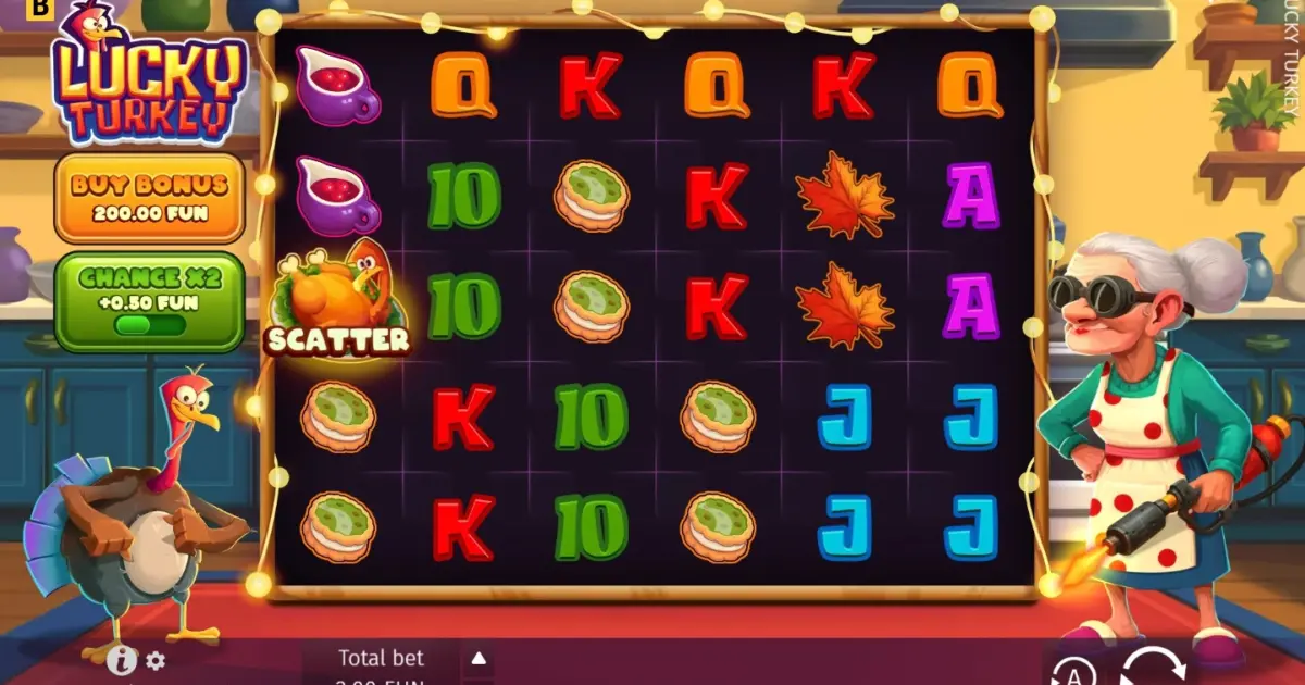 Lucky Turkey Slot — screenshot