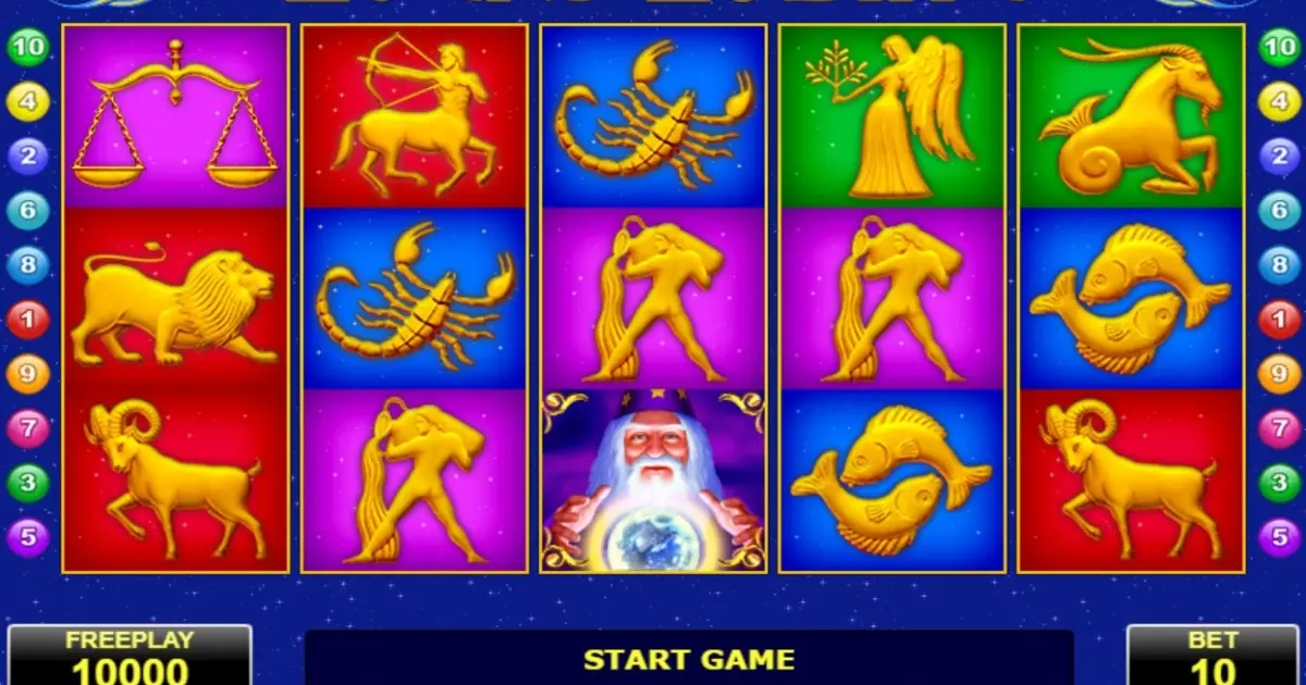 Lucky Zodiac Slot — screenshot