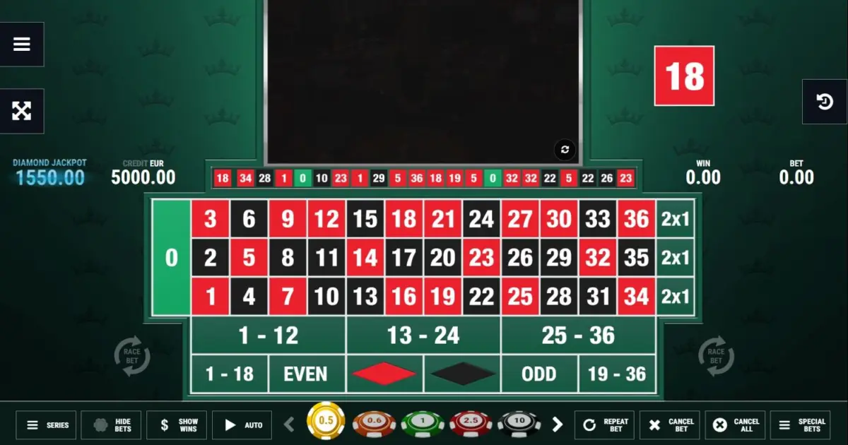 Lux Roulette — screenshot