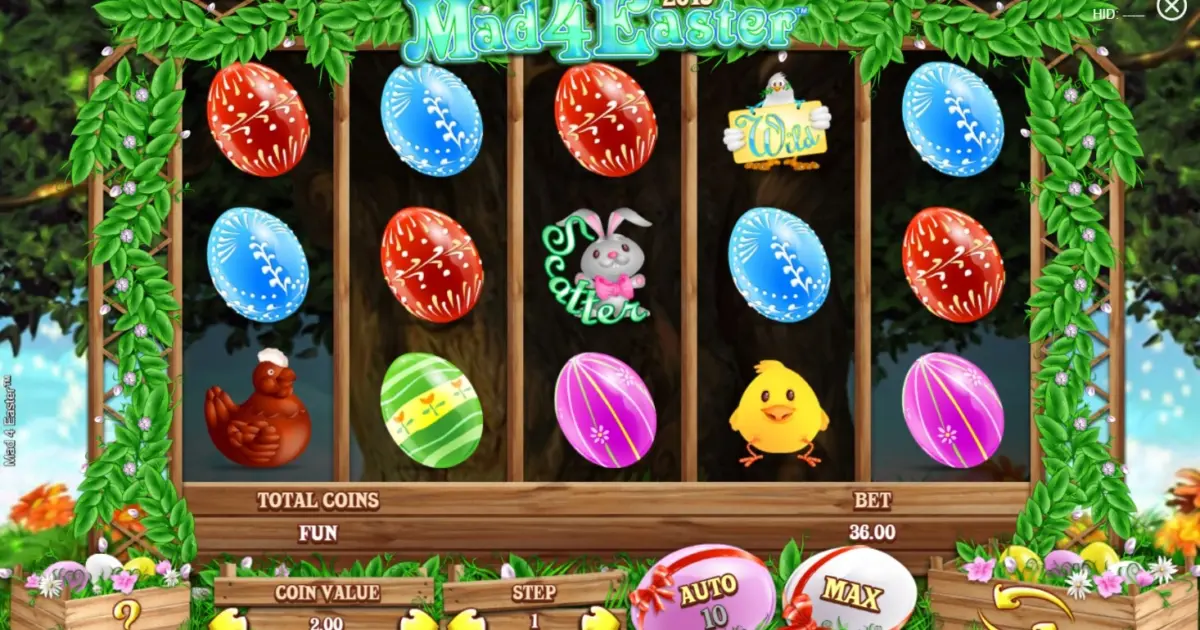 Mad 4 Easter Slot — screenshot