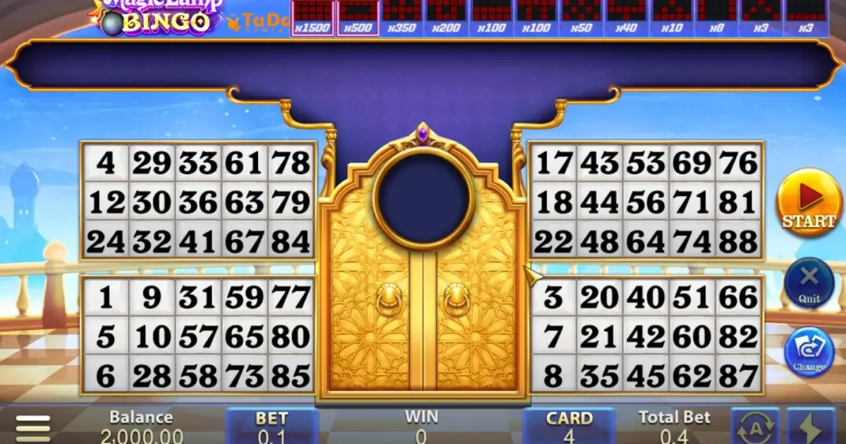 Magic Lamp Bingo — screenshot