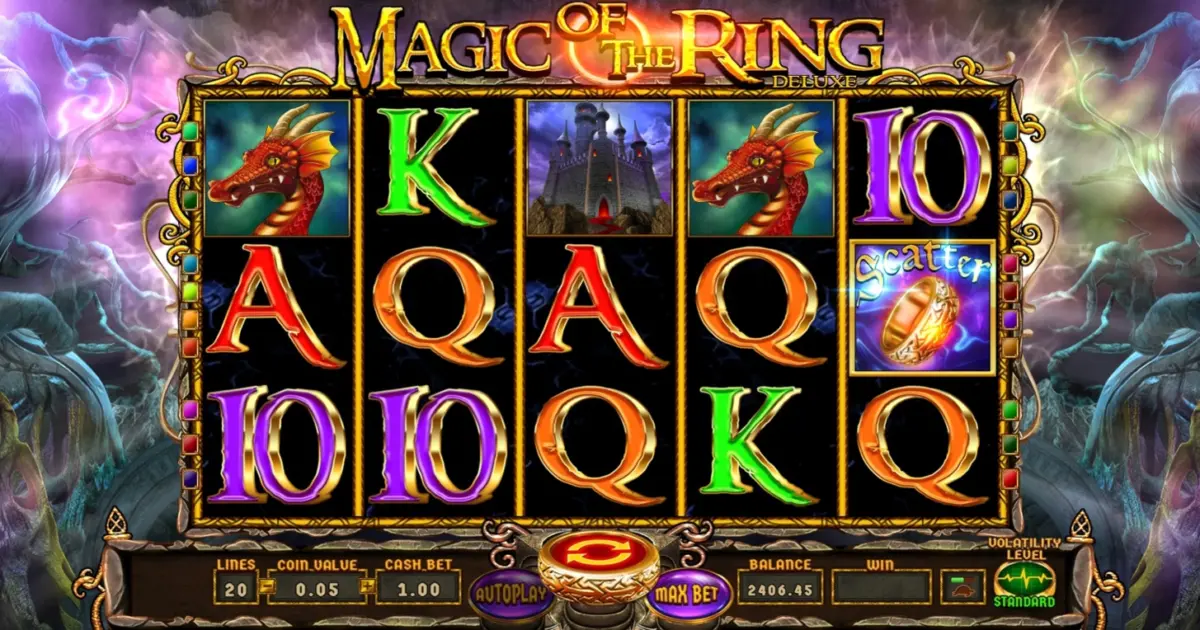Magic of the Ring Deluxe Slot — screenshot