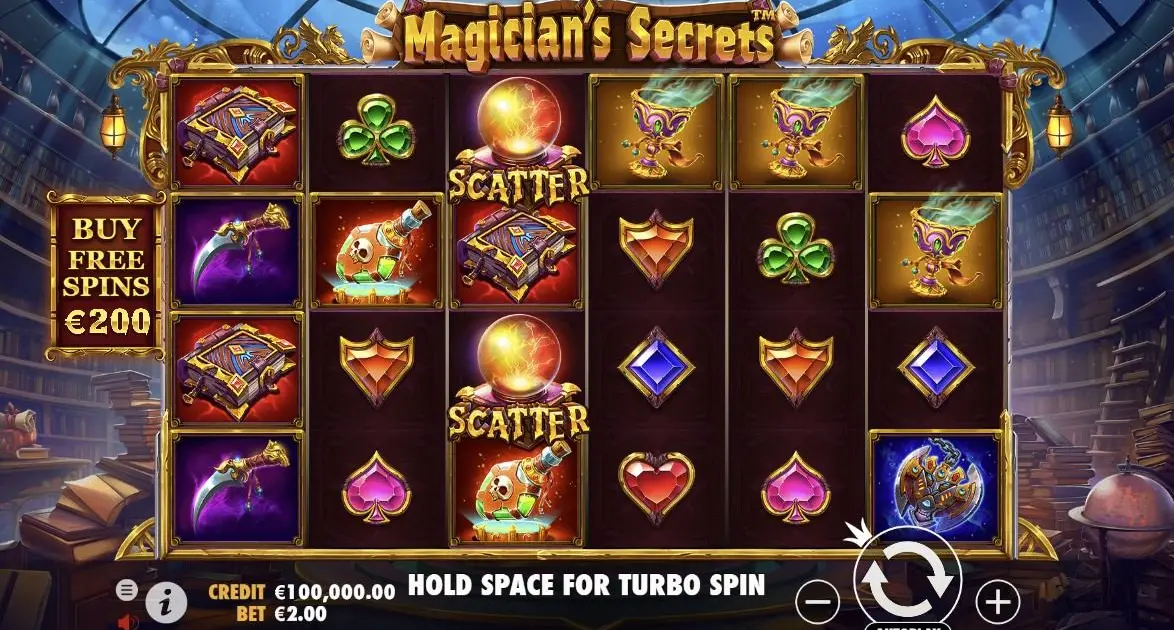 Magician’s Secrets Slot — screenshot
