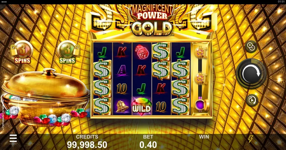 Magnificent Power Gold Slot — screenshot