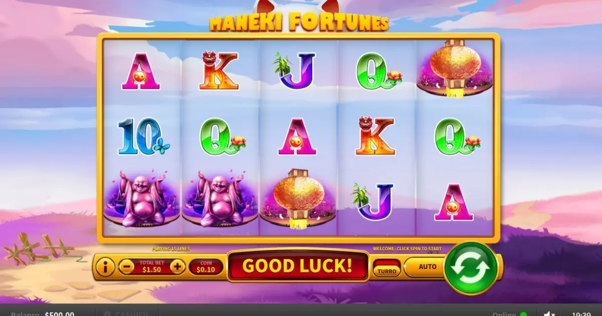 Maneki Fortunes Slot — screenshot