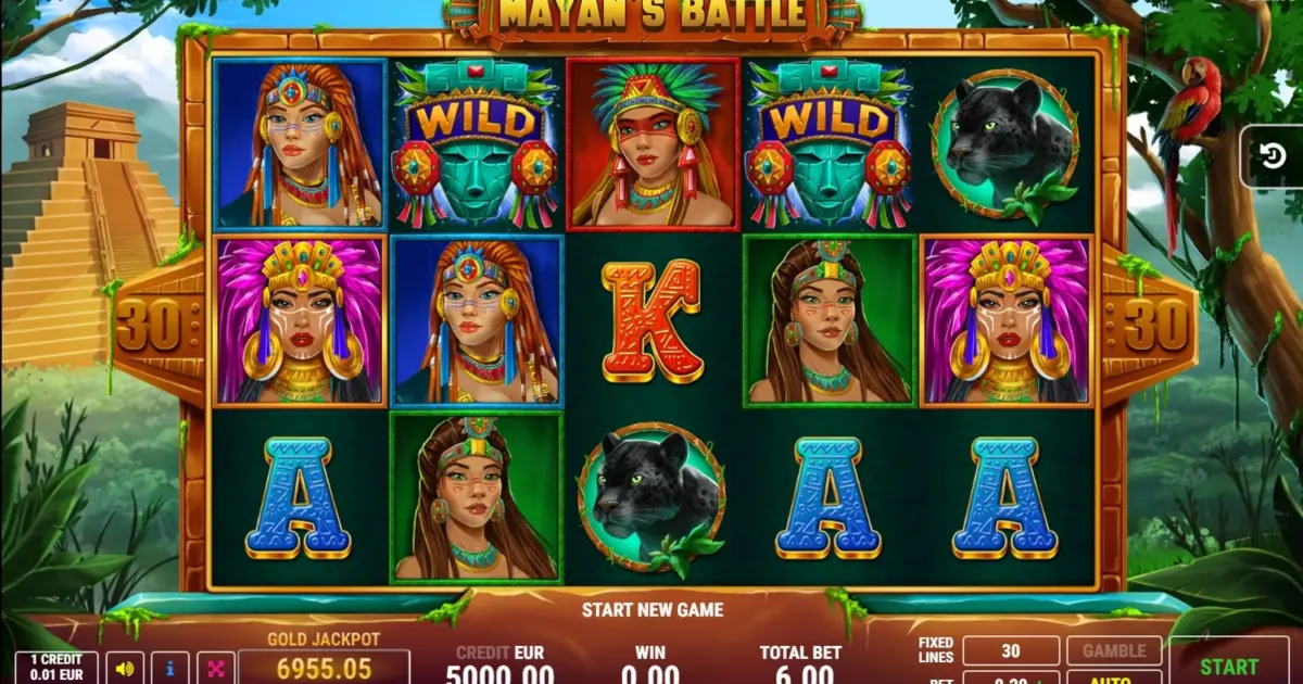 Mayan’s Battle Slot — screenshot