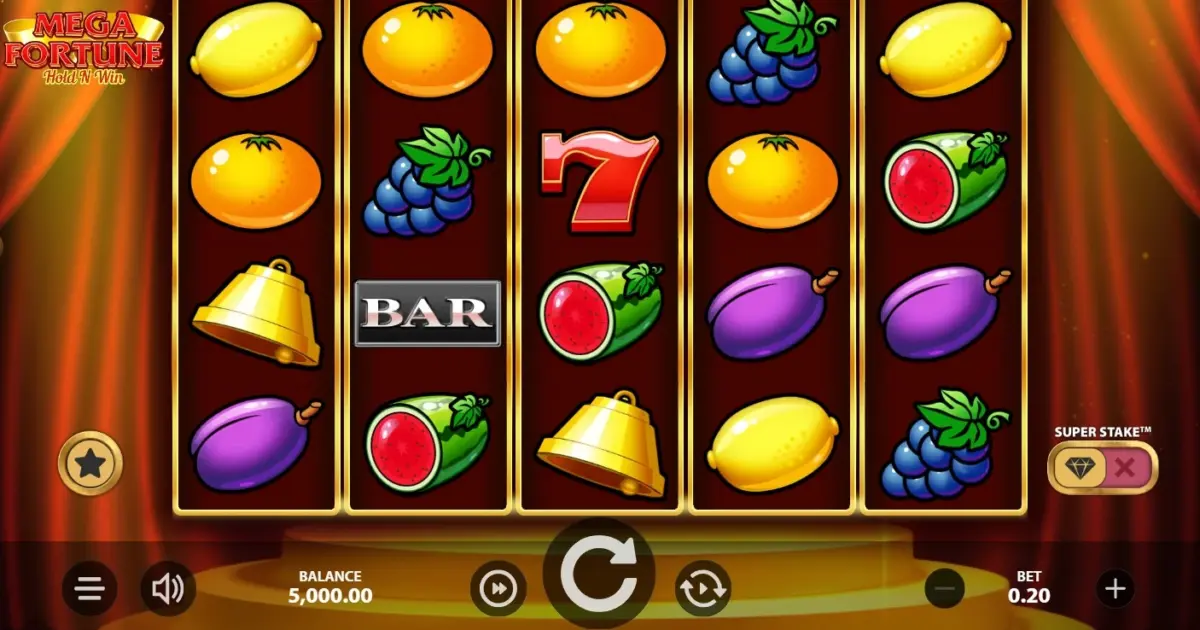Mega Fortune Hold ‘N’ Win Slot — screenshot