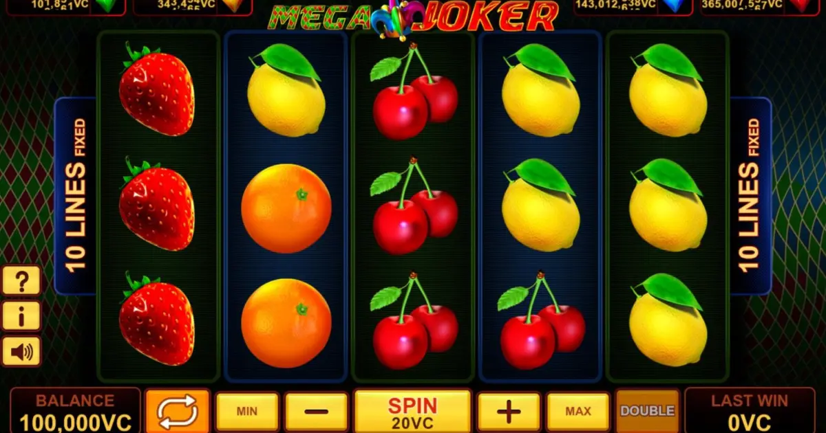 Mega Jocker Slot — screenshot