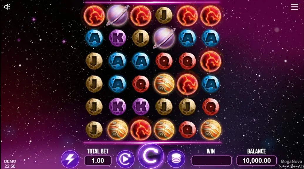 Meganova Slot — screenshot