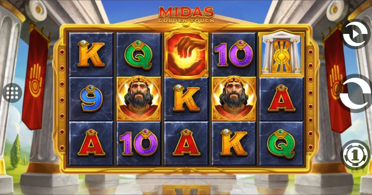 Midas Golden Touch Slot — screenshot