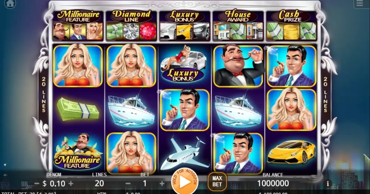 Millionaires Slot — screenshot