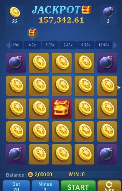 Mines Crash Game — screenshot