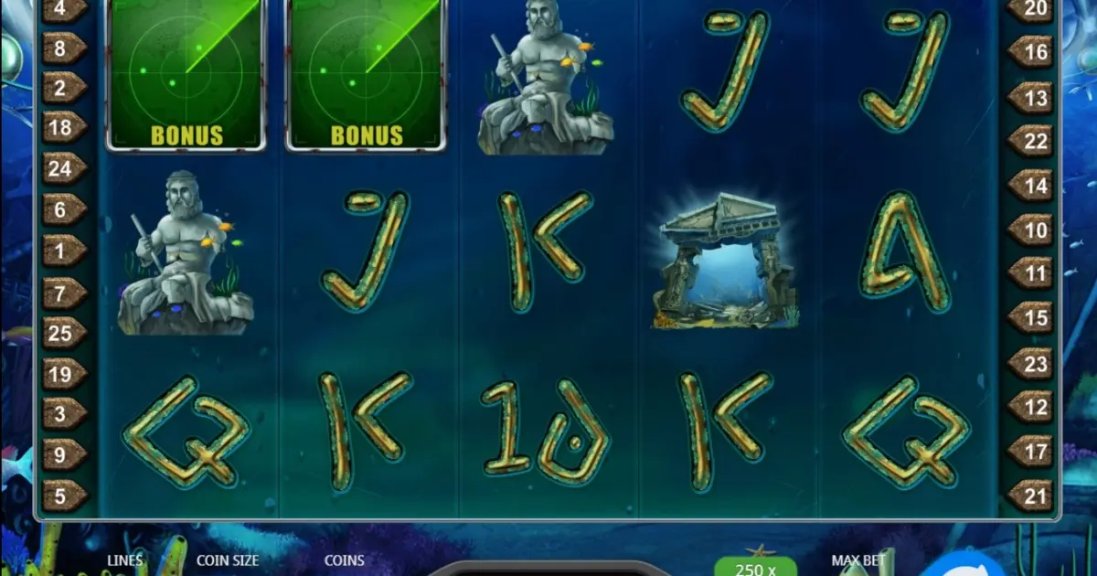 Mission Atlantis Slot — screenshot