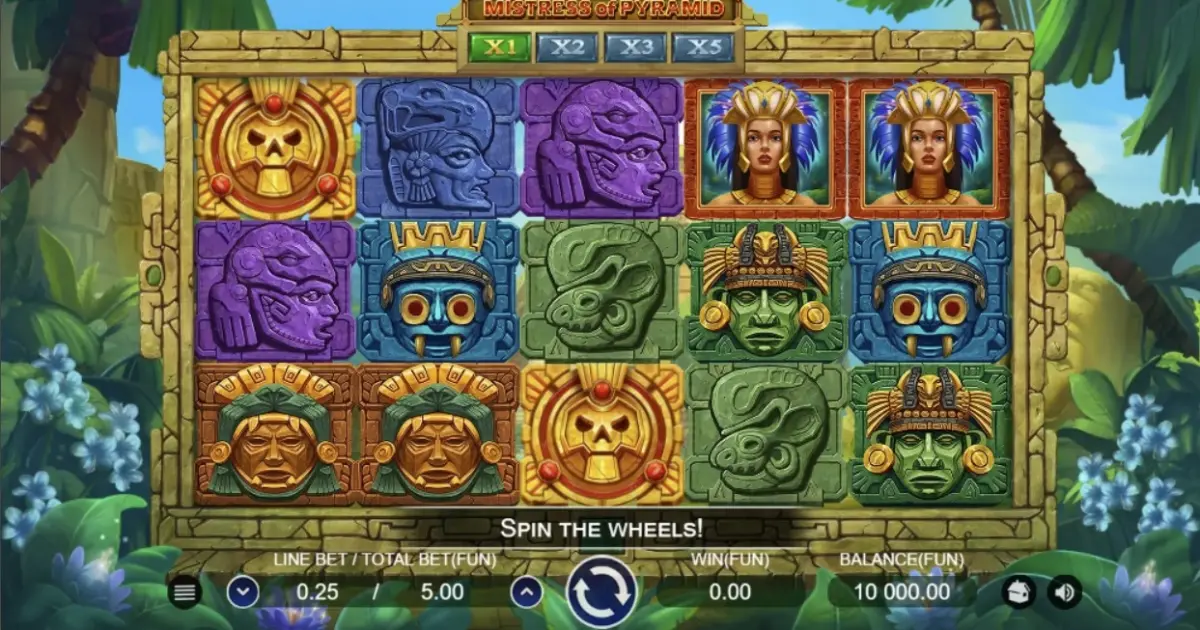 Mistress of Pyramid Slot — screenshot