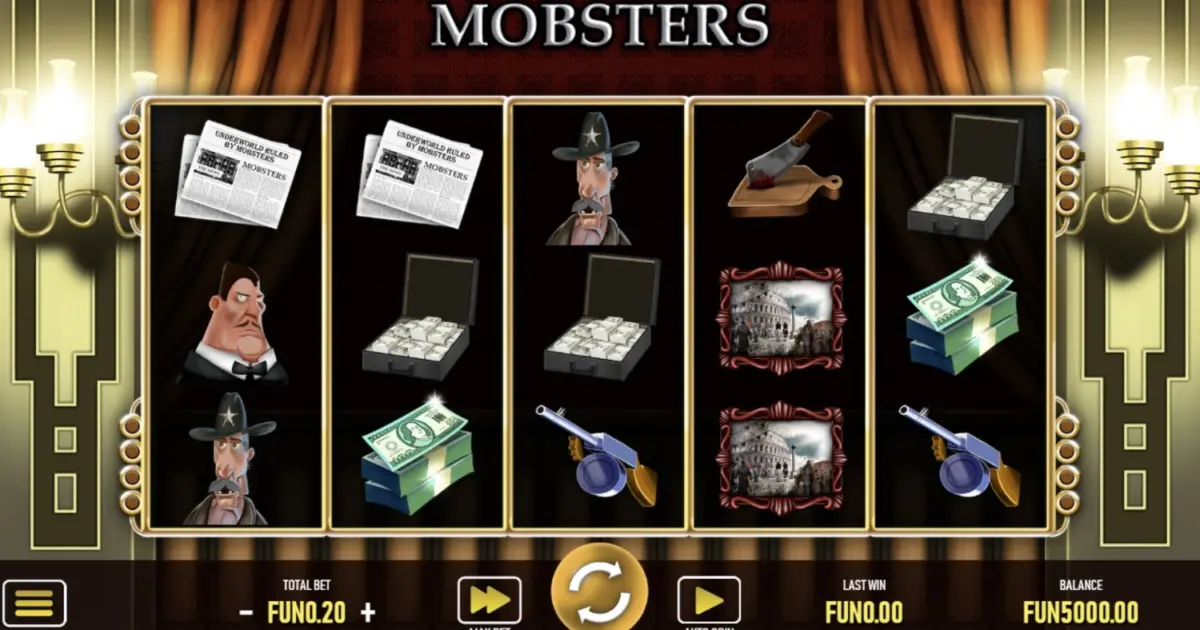 Mobsters Slot — screenshot