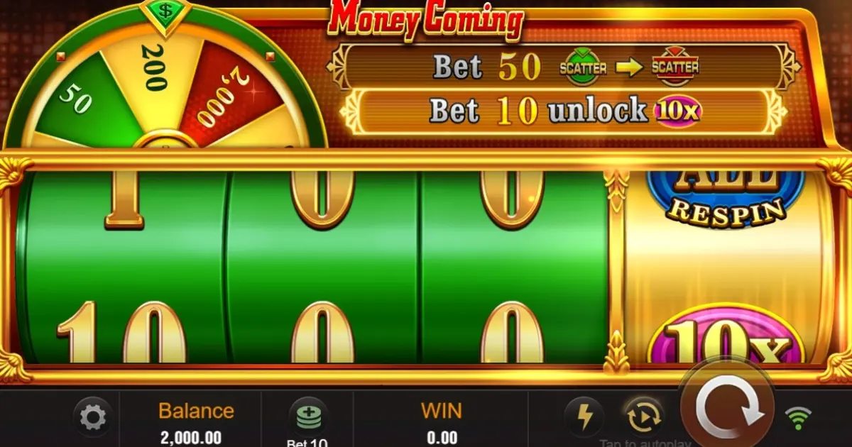 Money Coming Slot — screenshot