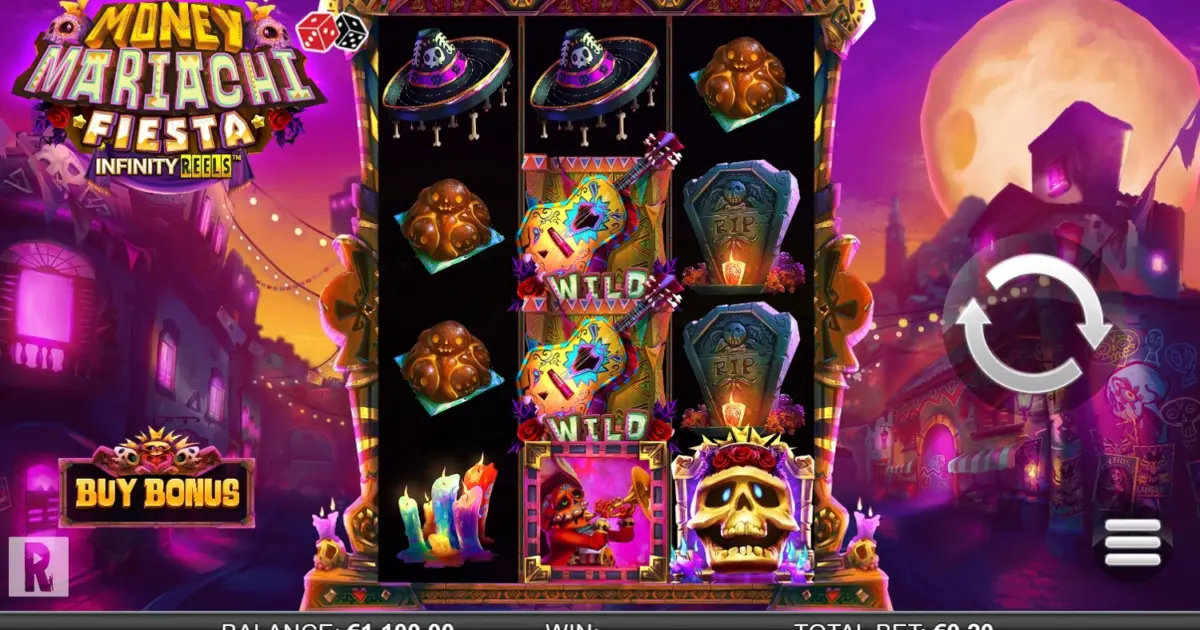Money Mariachi Fiesta Infinity Reels Slot — screenshot