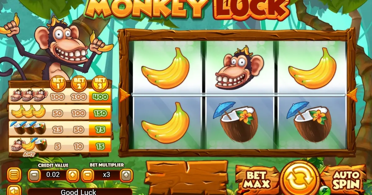 Monkey Luck Slot — screenshot