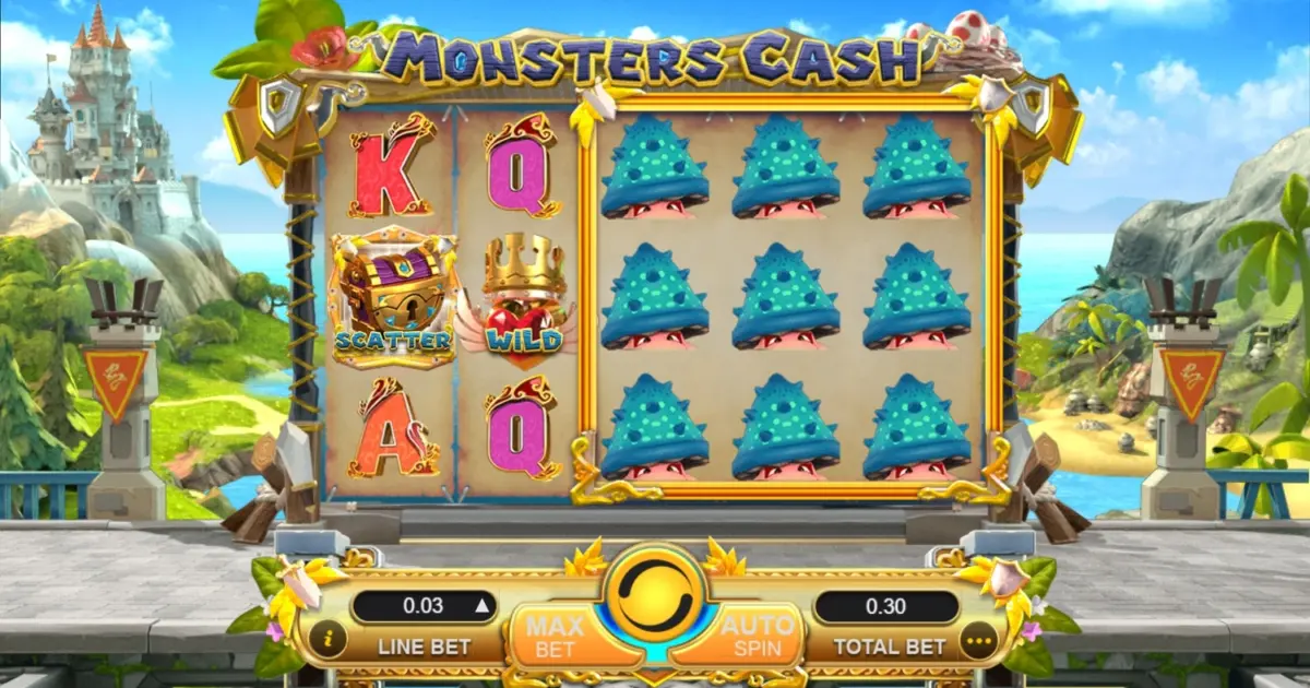 Monsters Cash Slot — screenshot