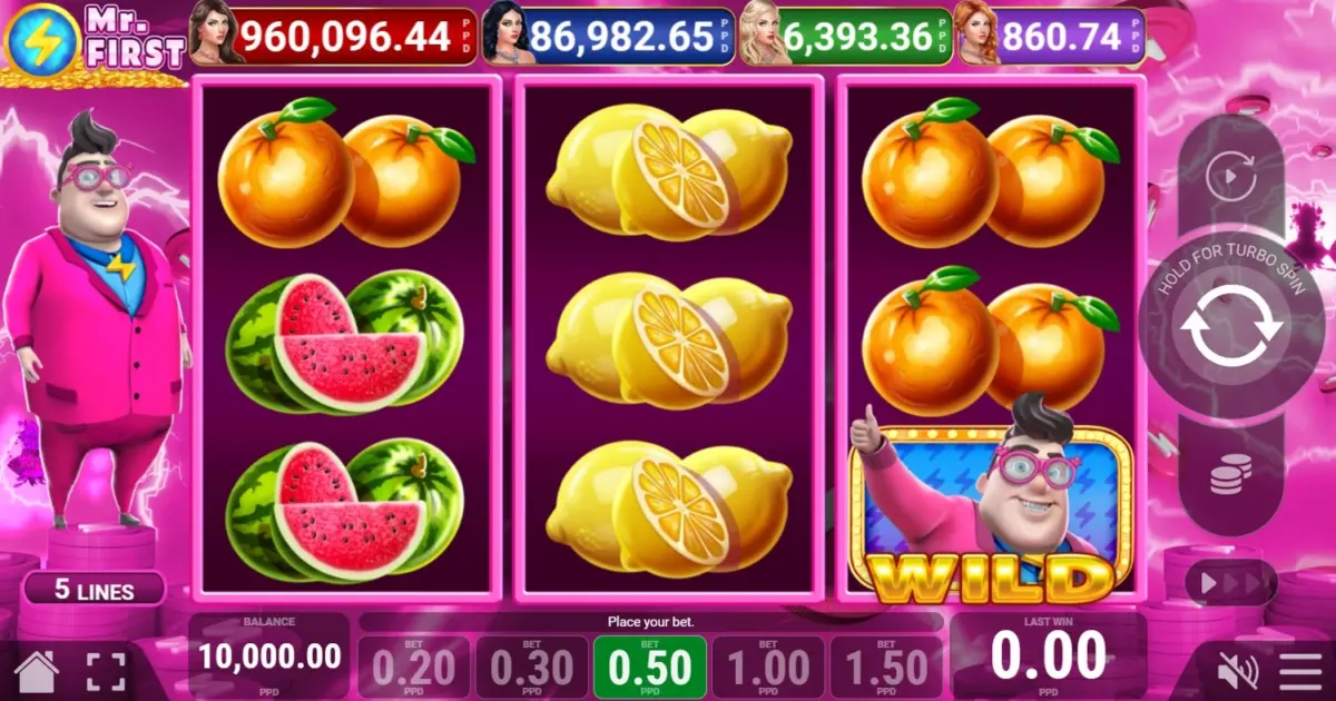 Mr. First Slot — screenshot