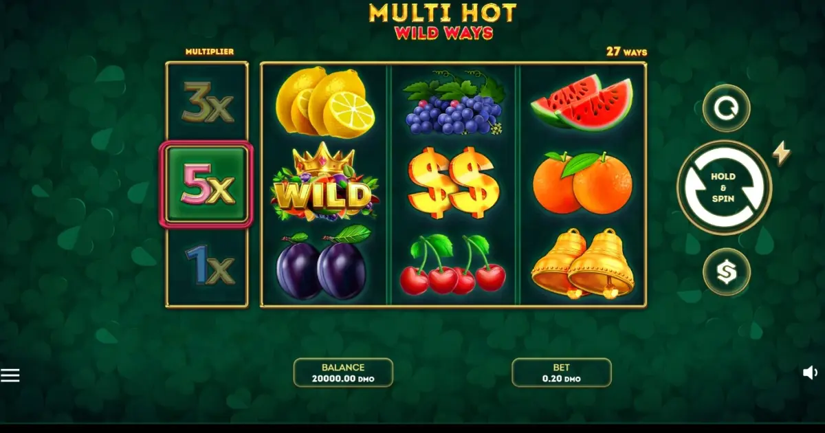 Multi Hot Wild Ways Slot — screenshot