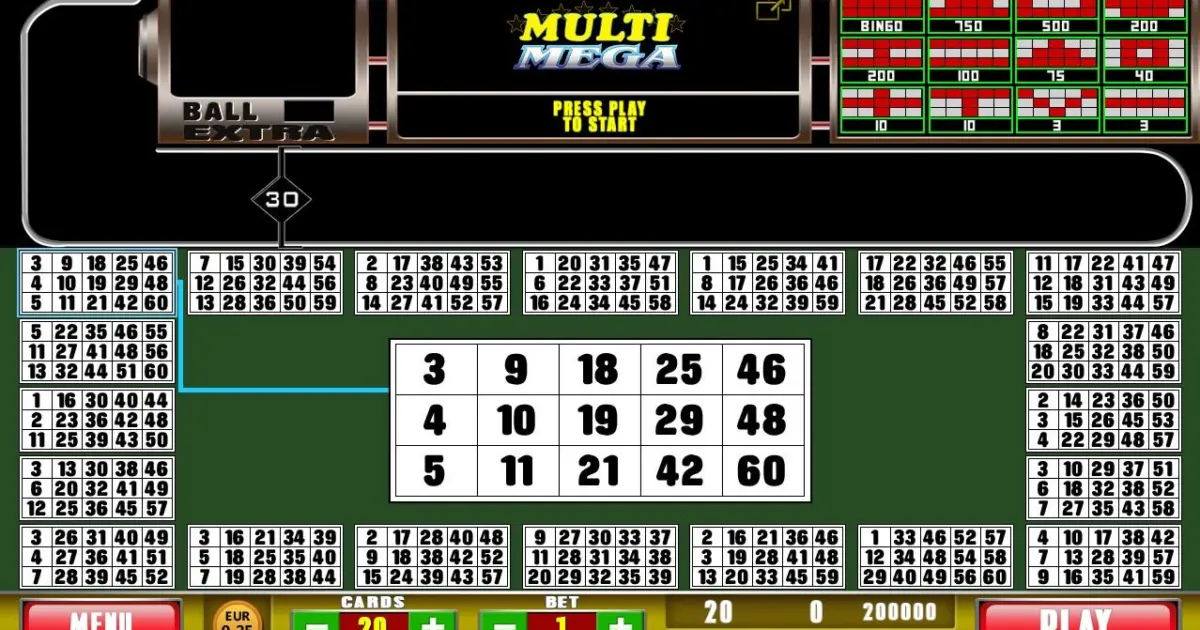 Multi Mega – Classic Bingo — screenshot