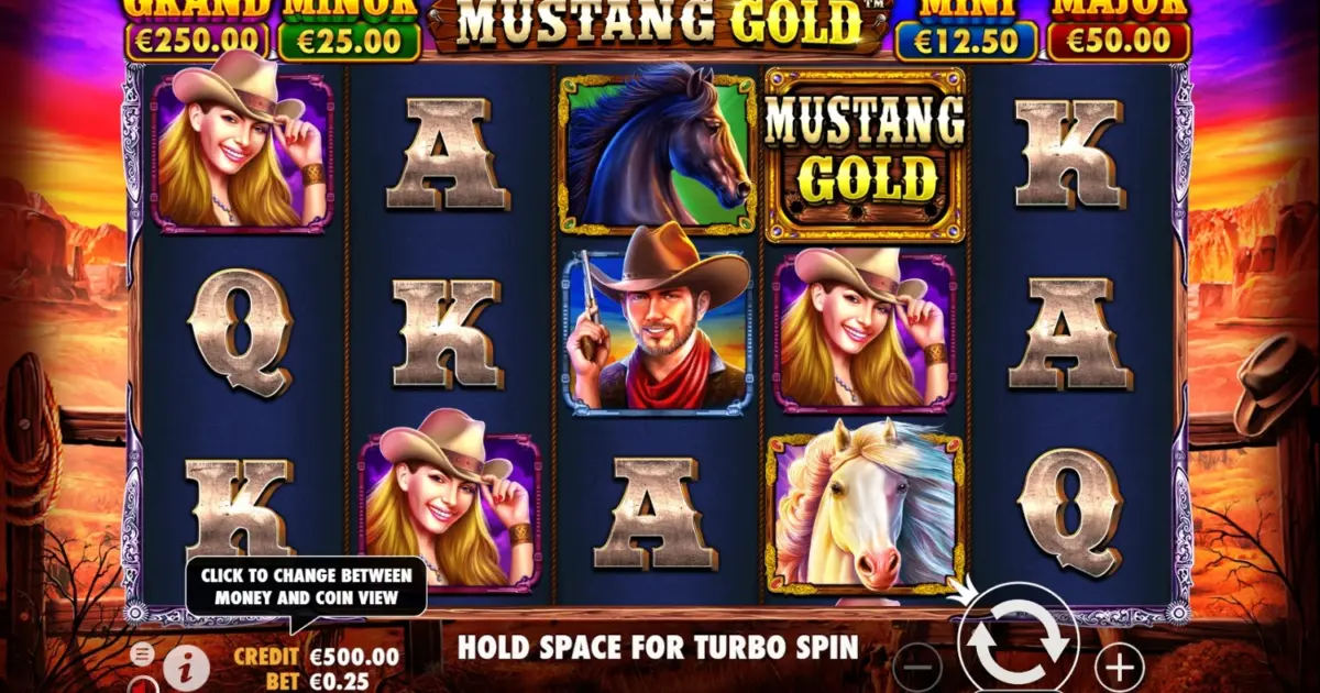 Mustang Gold Slot — screenshot