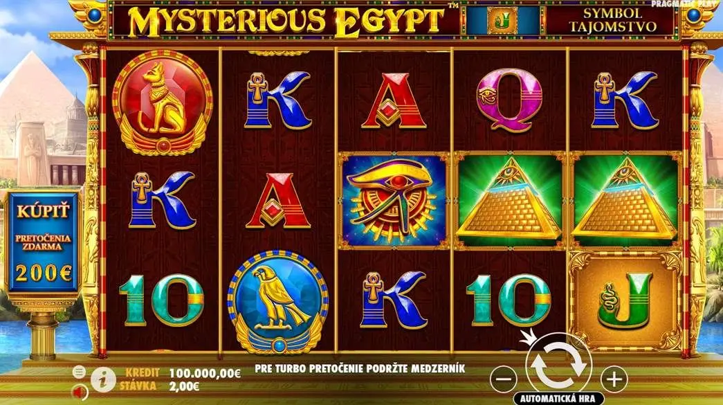 Mysterious Egypt Slot — screenshot