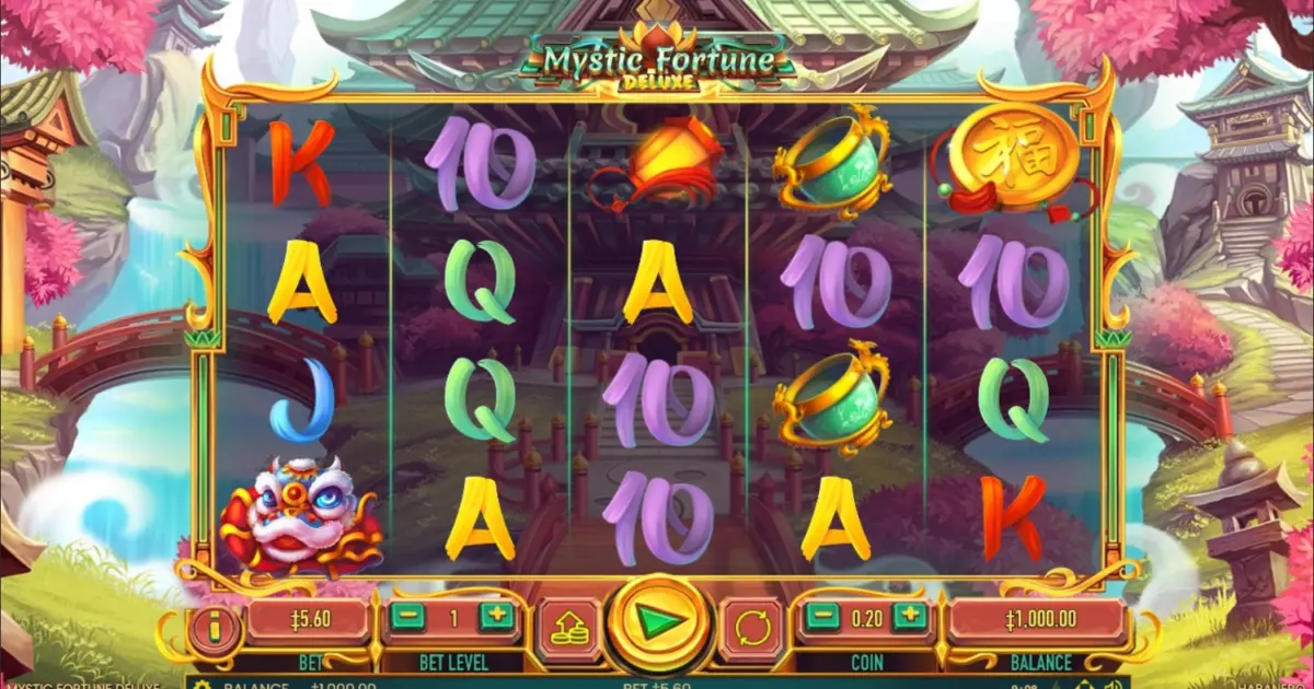 Mystic Fortune Deluxe Slot — screenshot