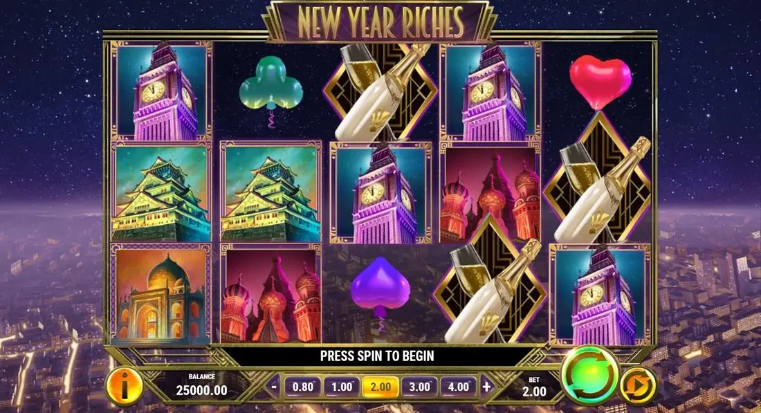 New Year Riches Slot — screenshot