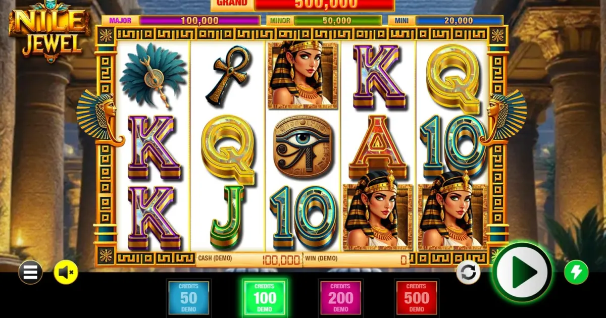 Nile Jewel Slot — screenshot