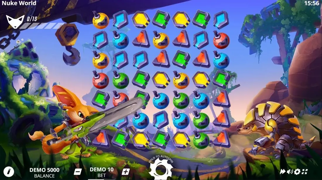 Nuke World Slot — screenshot