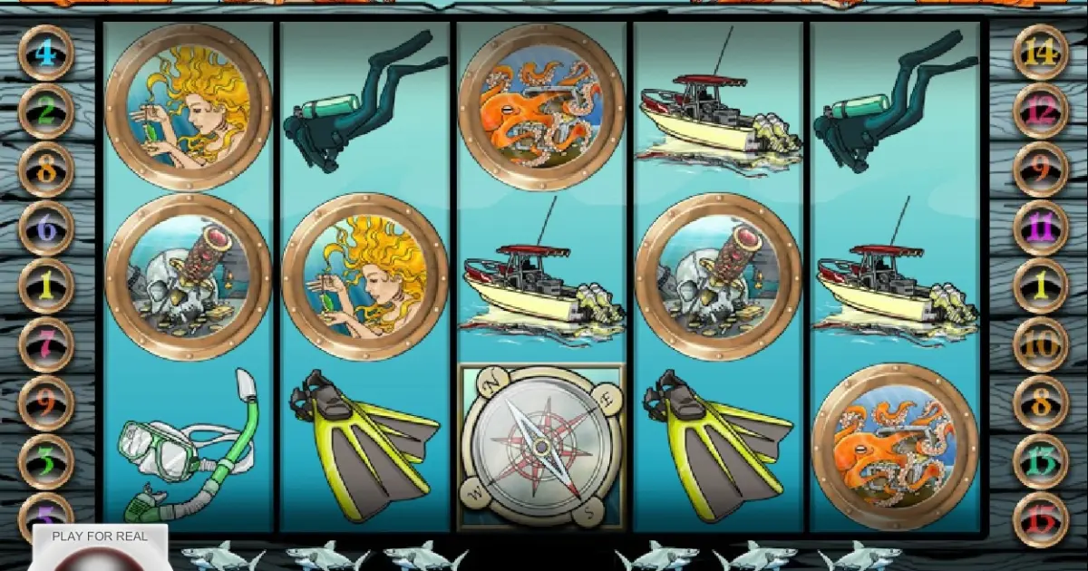 Ocean Treasure Slot — screenshot