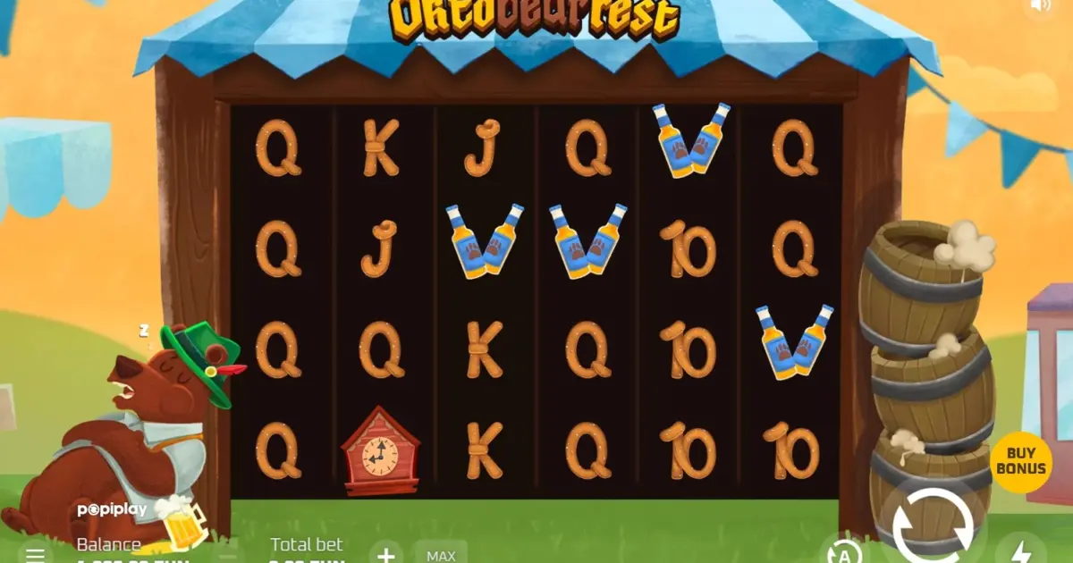 Oktobearfest Slot — screenshot