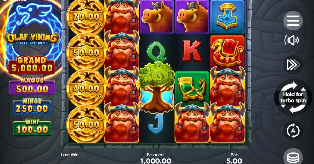 Olaf Viking Slot — screenshot