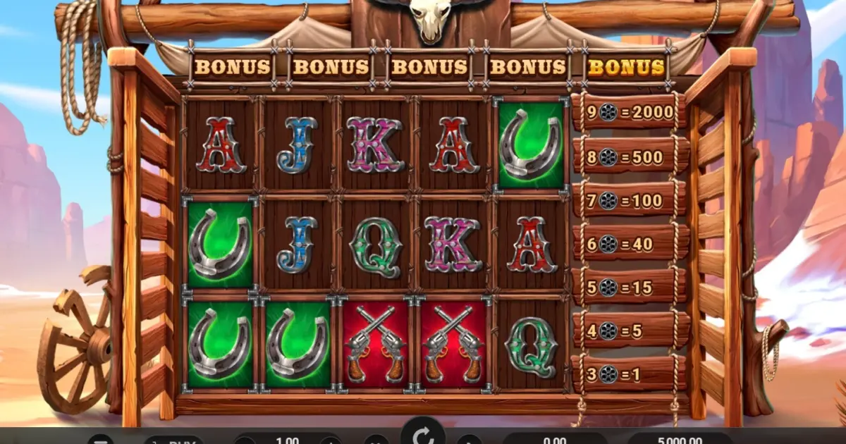 Outlaw Territory Slot — screenshot
