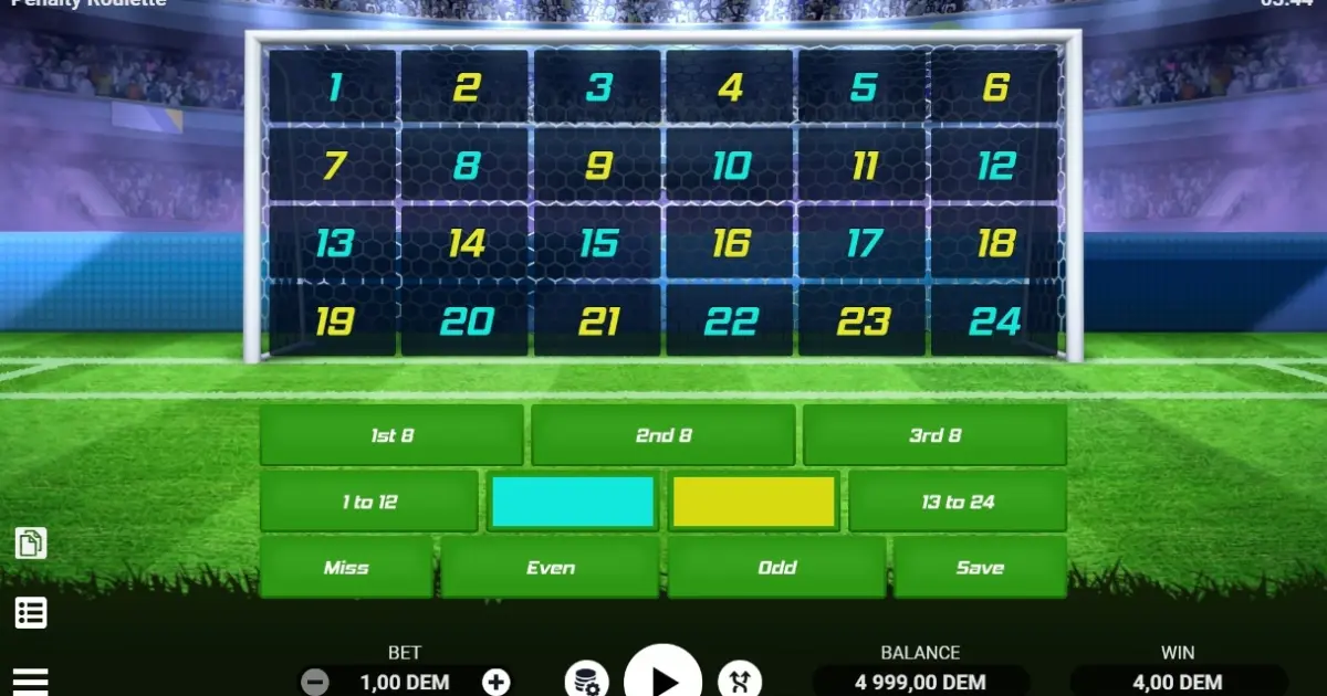 Penalty Roulette — screenshot