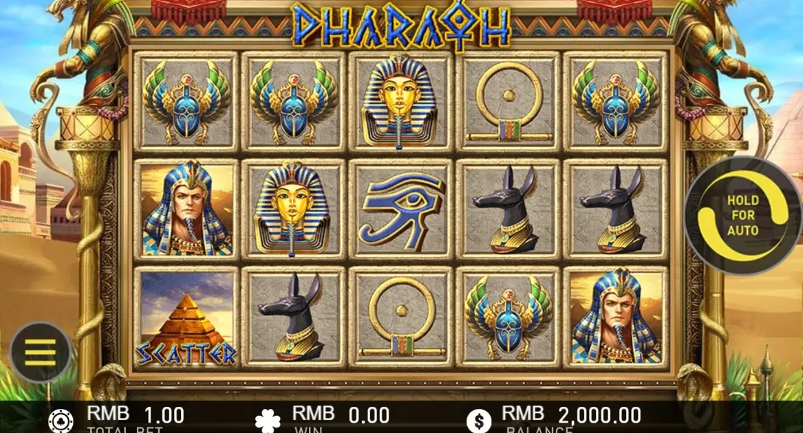Pharaoh (Gameplay Int.) Slot — screenshot
