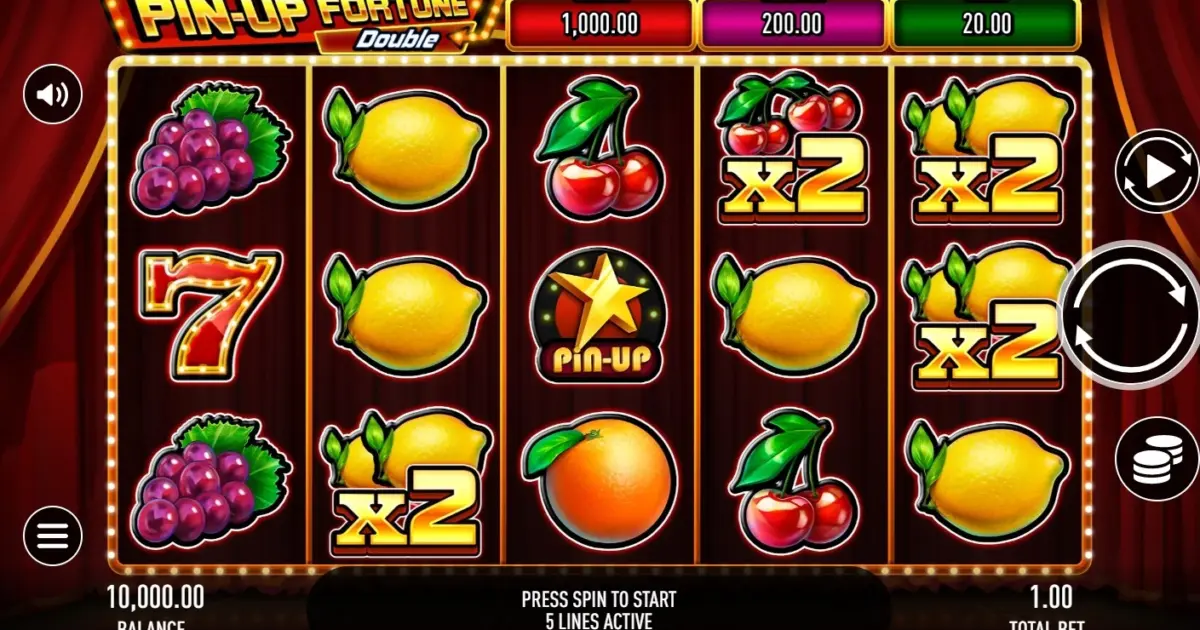 Pin-Up Fortune Double Slot — screenshot