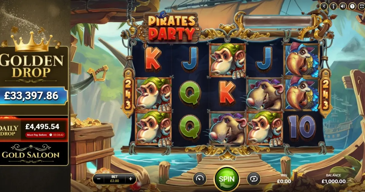 Pirates Party Slot — screenshot