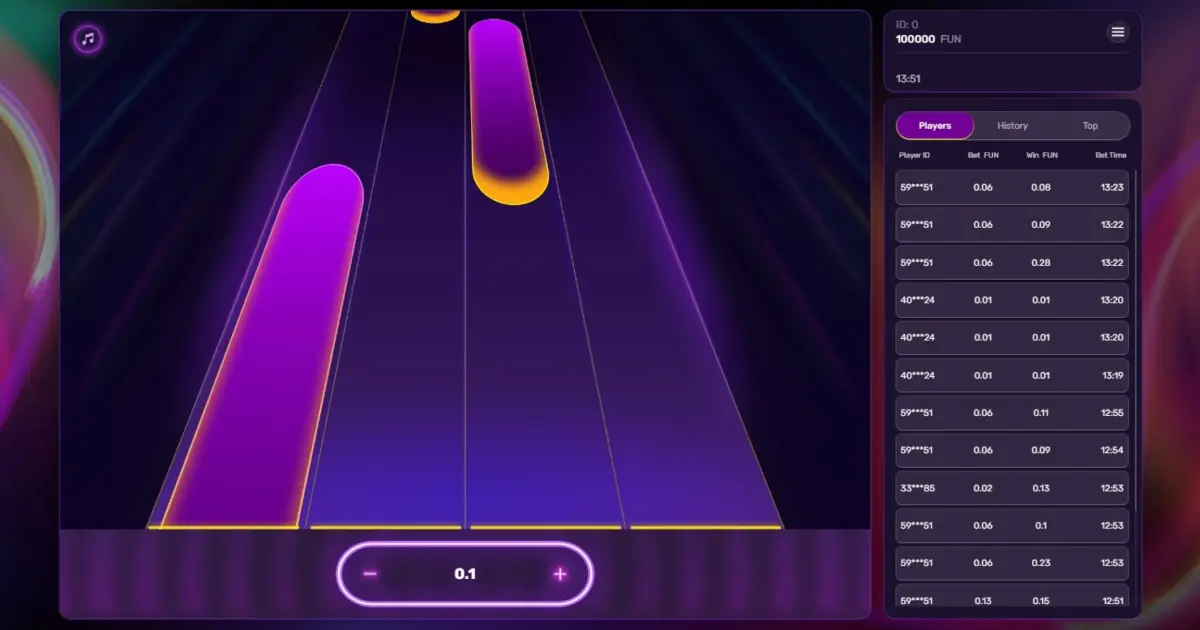 Play Me Crash Game — screenshot