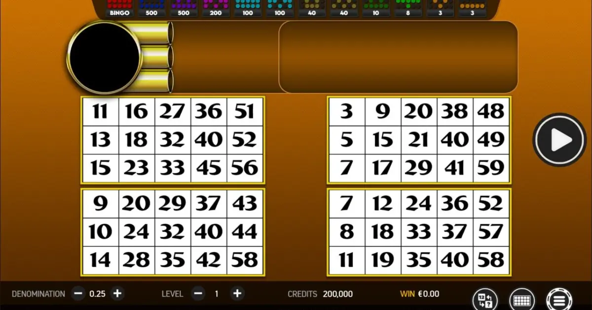 Plus 3 Full HD Bingo — screenshot