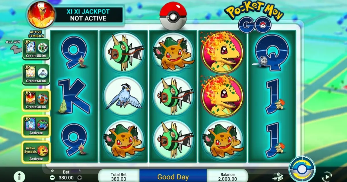 Pocket Mon Go Slot — screenshot