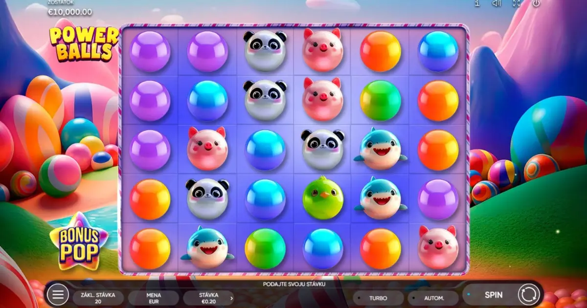 Power Balls Slot — screenshot