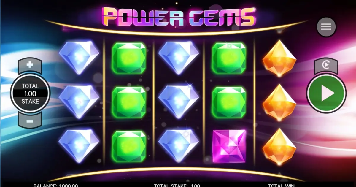 Power Gems Slot — screenshot
