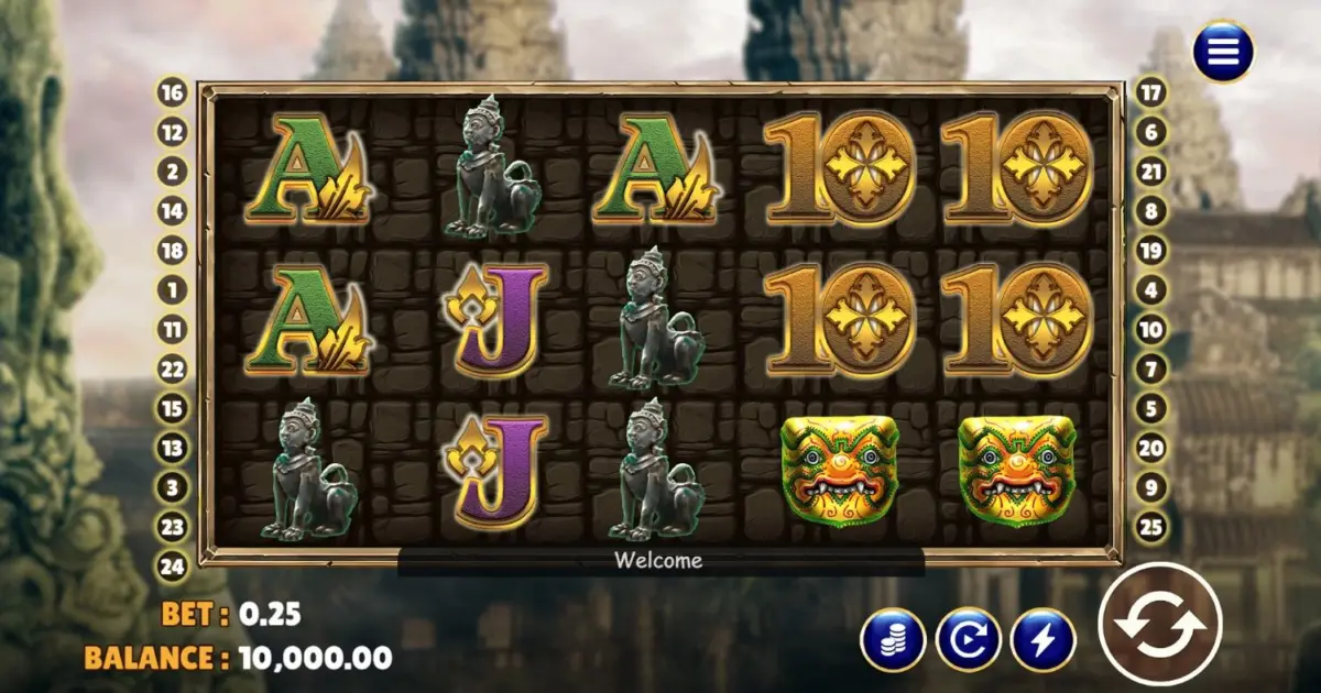 Princess of Angkor Wat Slot — screenshot