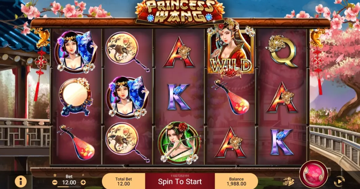 Princess Wang Slot — screenshot