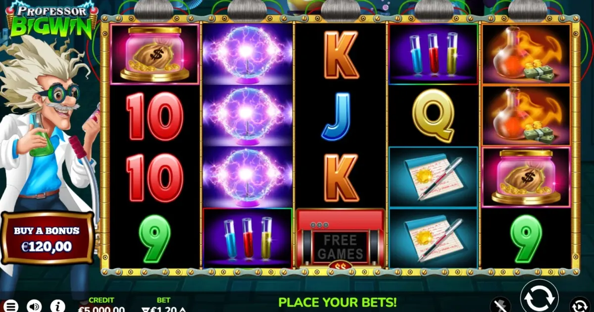 Professor Big Win Slot — screenshot
